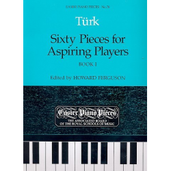 Sixty Pieces For Aspiring Players Book 1 - Daniel Gottlob Türk