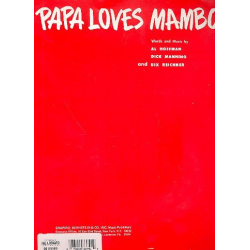 Papa loves Mambo : for piano/vocal/guitar - Al Hoffman