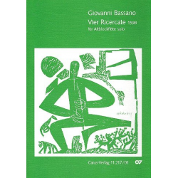 4 Ricercate : für Altblockflöte solo - Giovanni Bassano