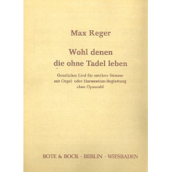 Geistliches Lied : - Max Reger