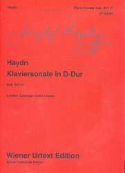Sonate D-Dur Hob.XVI:37 : für Klavier -Franz Joseph Haydn / Arr.Oswald Jonas