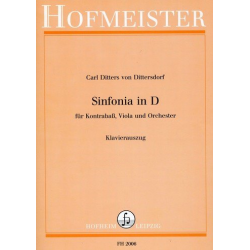 Sinfonia concertante D-Dur für Viola - Carl Ditters von Dittersdorf