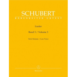 Lieder Band 3 (op.80-98) : für Gesang - Franz Schubert