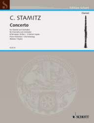Konzert B-Dur Nr. 8 für Klarinette und Klavier - Carl Stamitz / Arr. György Balassa