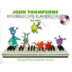 Kinderleichte Klavierschule Band 3 (+CD) - John Thompson