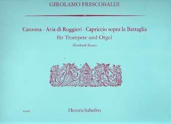 Canzona, Aria di Ruggieri und - Girolamo Frescobaldi