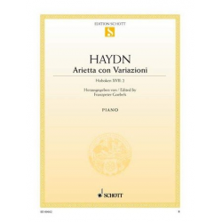 Arietta con Variazioni Hob.XVII:2 : -Franz Joseph Haydn
