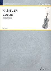 Cavattina : für Violine und Klavier - Fritz Kreisler