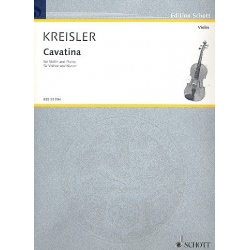 Cavattina : für Violine und Klavier - Fritz Kreisler
