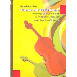 Thema mit Variationen für 2 Violoncelli -Hansdieter Meier