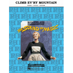 Climb ev'ry Mountain : for piano/vocal/guitar - Richard Rodgers