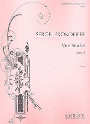 4 Stücke op.4 : für Klavier - Sergei Prokofieff