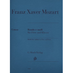 Rondo e-Moll : für Flöte und Klavier - Franz Xaver Mozart