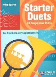Starter Duets - 60 Progressive Duets for Trombones or Euphoniums TC -Philip Sparke