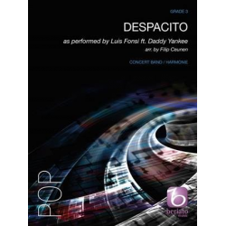 Despacito as performed by Luis Fonsi ft. Daddy Yankee - Luis Fonsi, Erika Ender & Ramon Ayala / Arr. Filip Ceunen