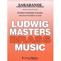 Sarabande from Concerto in F Minor - Tuba & Piano -Georg Friedrich Händel (George Frederic Handel) / Arr.Robert M. Barr