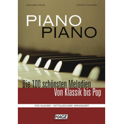 Piano Piano 1 mittelschwer - Diverse / Arr. Gerhard Kölbl Stefan Thurner