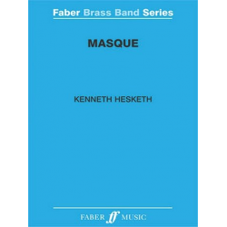 BRASS BAND: Masque (Score & Parts) - Kenneth Hesketh