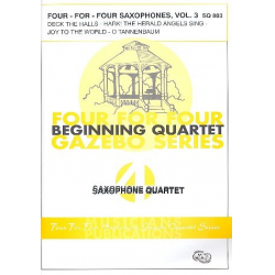 Four-For-Four Saxophones Vol. 3 - Traditional / Arr. Bill Holcombe