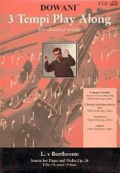 "Frühlingssonate" für Violine und Klavier op. 24 in F-Dur (Solostimme + 2 CDs) - Ludwig van Beethoven