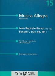 Sonate C-Dur, op. 40,1 für Vc + Klav -Jean Baptiste Breval