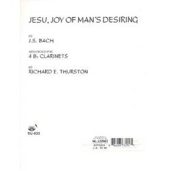 Jesu, Joy of Man's Desiring - Johann Sebastian Bach / Arr. Richard E. Thurston