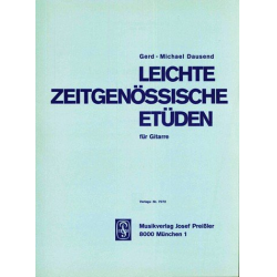 Leichte zeitgenössische Etüden - Gerd-Michael Dausend