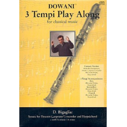 Sonate für Sopranblöckflöte und Cembalo in a-moll -Diogenio Bigaglia