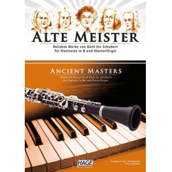 Alte Meister für Klarinette in B und Klavier/Orgel - Franz Kanefzky