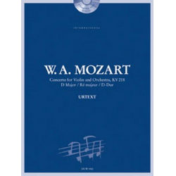 Konzert Nr. 4 für Violine und Orchester KV 218 in D-Dur - Wolfgang Amadeus Mozart / Arr. Herbert Scherz