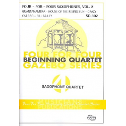 Four-For-Four Saxophones Vol. 2 - Bill Holcombe