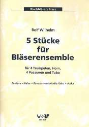 5 Stücke für Bläserensemble - Rolf Wilhelm
