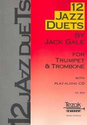 12 Jazz Duets for Trumpet & Trombone (with Play-Along CD) - Jack Gale / Arr. Jack Gale