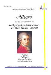 Allegro aus der Symphonie Nr. 25 - Wolfgang Amadeus Mozart / Arr. Uwe Krause-Lehnitz