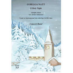 O Holy Night - Vocal or Instrumental Solo with Opt. Choir / O Helga natt - Adolphe Charles Adam / Arr. Jerker Johansson