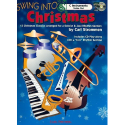 Swing Into Christmas  - Flute + CD - Carl Strommen