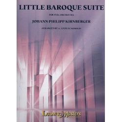 Little Baroque Suite - Score & Parts - Johann Philipp Kirnberger / Arr. A. Louis Scarmolin