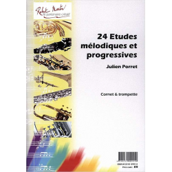 Vingt-Quatre études Mélodiques et Progressives - Julien Porret