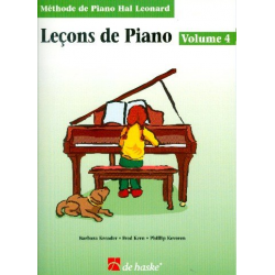 Méthode de piano Hal Leonard vol.4 - Lecons : - Barbara Kreader