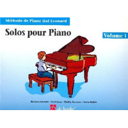 Méthode de piano Hal Leonard vol.1 - Solos : - Barbara Kreader