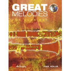 Great Melodies (+CD) : for clarinet - Paul Hollis