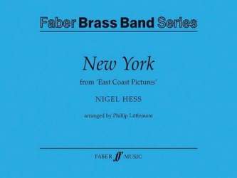 New York. Brass band (score and parts) - Nigel Hess
