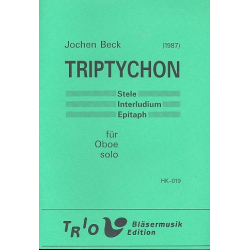 Triptychon : für Oboe - Jochen Beck