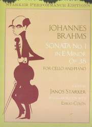 Sonata in e Minor no.1 op.38 : - Johannes Brahms