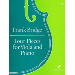 4 Pieces : for viola and piano - Frank Bridge