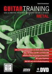 Guitar Training Metal (+DVD-ROM) : - Daniel Schusterbauer