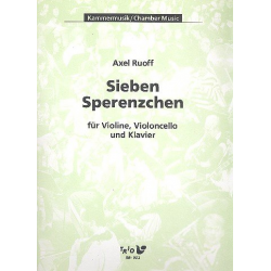 7 Sperenzchen : für Violine, - Axel Ruoff