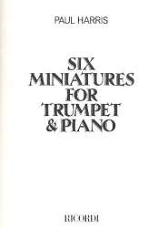 6 Miniatures for trumpet and piano - Paul Harris