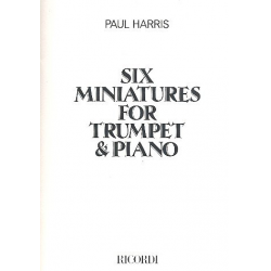 6 Miniatures for trumpet and piano - Paul Harris