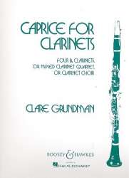Caprice for Clarinets : for 4 clarinets - Clare Grundman